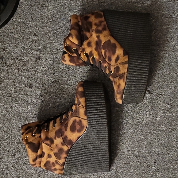 VINTAGE Platforms sz 9 - Picture 1 of 15
